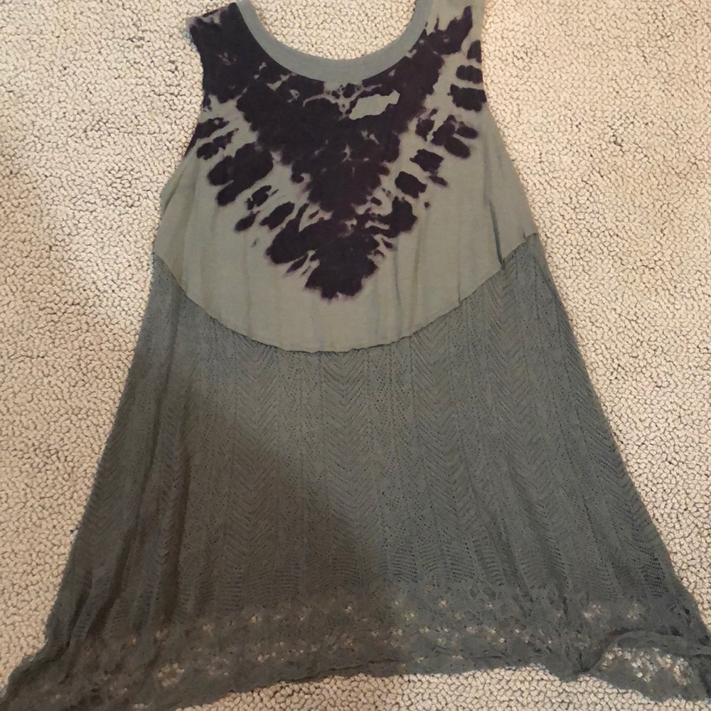 Free People tie dye tank
